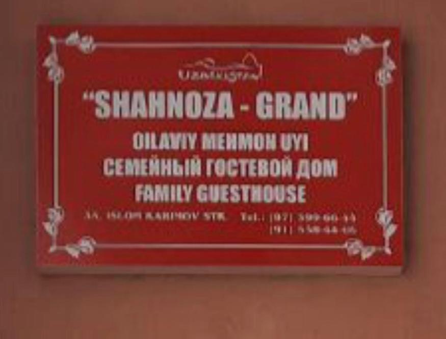 Hotel Shahnoza Grand Samarcanda Exterior foto